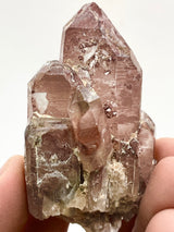 732g Lot of 12 Ishuko Red Phantom Quartz, Hematite included Quartz from the Central Province of Zambia