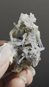 Gorgeous Aquamarine Specimen with Feldspar, Erongo Mountain, Erongo Region, Namibia, Erongo Aquamarine Crystal, Crystal Healing
