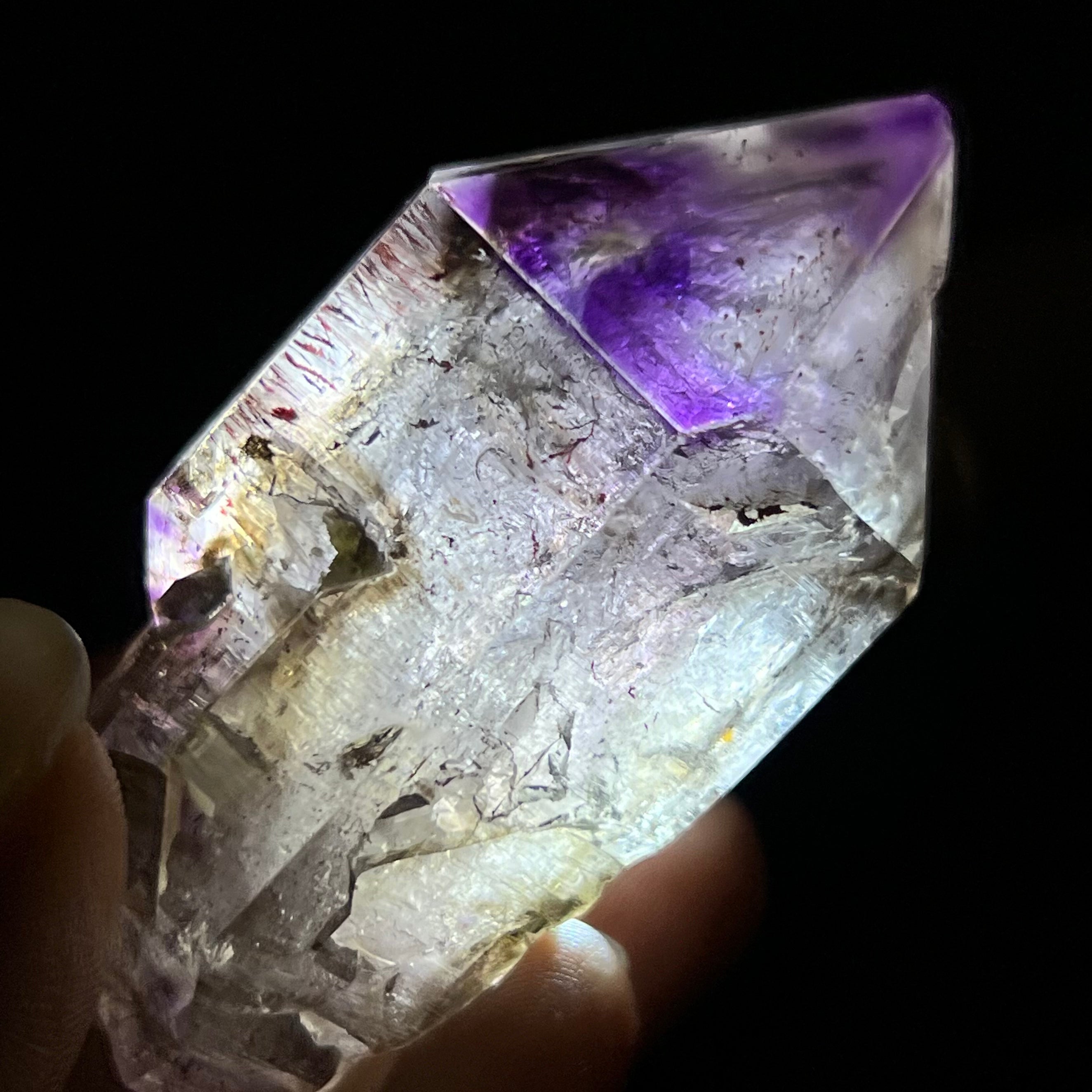 Shangaan Amethyst Enhydro Crystal, From Zimbabwe – Nharo!, 58% OFF