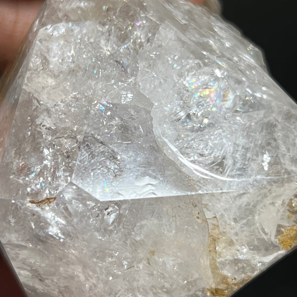 Big Herkimer Diamond with Rainbow, Soul Phamily Farm, St. Johnsville, New York
