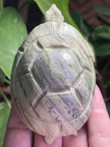 Shona Sculpture, Butter Jade Turtle from Zimbabwe