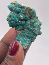 20 Piece Flat of Vibrant Chrysocolla with Malachite & Brochantite, from Usakos, Erongo Region, Namibia