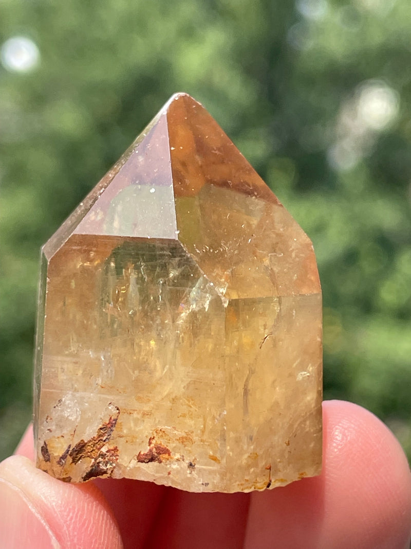 Lot of Kundalini Quartz Citrine, Democratic Republic of Congo, Lwena, Congo Citrine