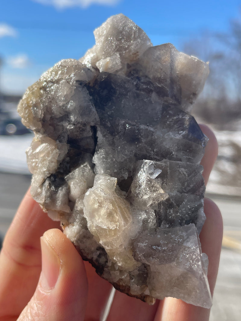 UK Fluorite from the Harvest Pocket, Lady Anabella Mine, England