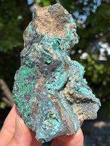Malachite and Chrysocolla Flat 12 pieces from Usakos, Erongo Region, Namibia