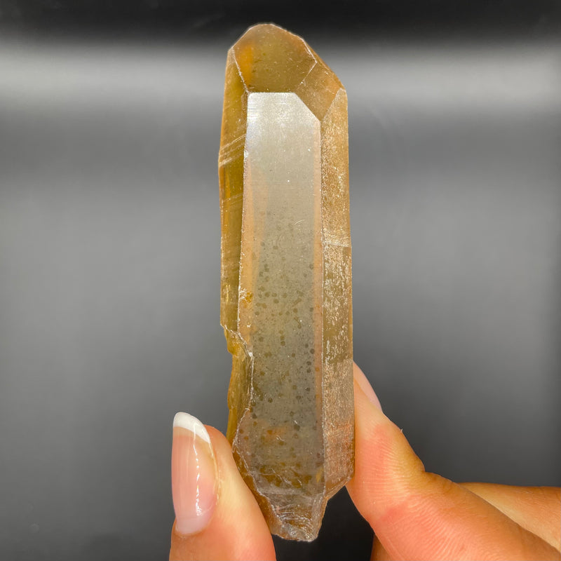 1 Medium Natural Zambian Citrine wand, Citrine Quartz From Mansa, Zambia, Citrine Points