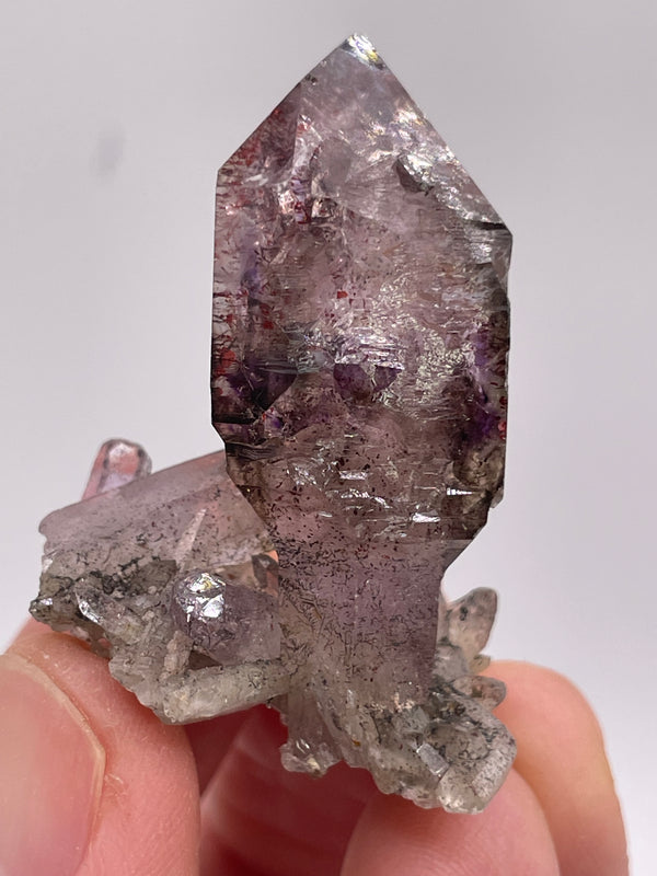 Shangaan Amethyst Wholesale Flat 36 pieces from the Chibuku mine, Zimbabwe