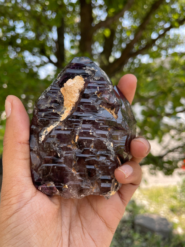 Shangaan Amethyst Scepter From Zimbabwe