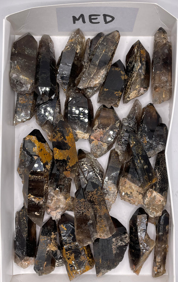 Lots of Smoky Quartz - Mulanje, Southern Region, Malawi