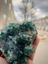 Wolfie Pocket Fluorite, Rogerley Mine, Weardale, County Durham, England UK Fluorite