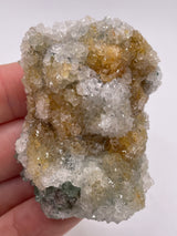 UK Fluorite with Quartz from the Druzy Dreams Pocket, Rogerley Mine, England