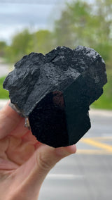 Black Tourmaline from the Erongo Mountain, Erongo Region, Namibia