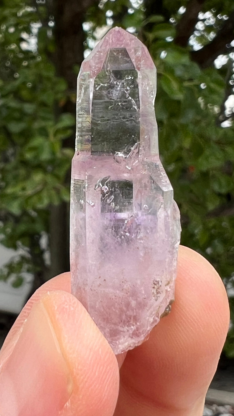 38 Piece Brandberg Quartz Wholesale Flat from the Brandberg District, Goboboseb, Erongo Region, Namibia