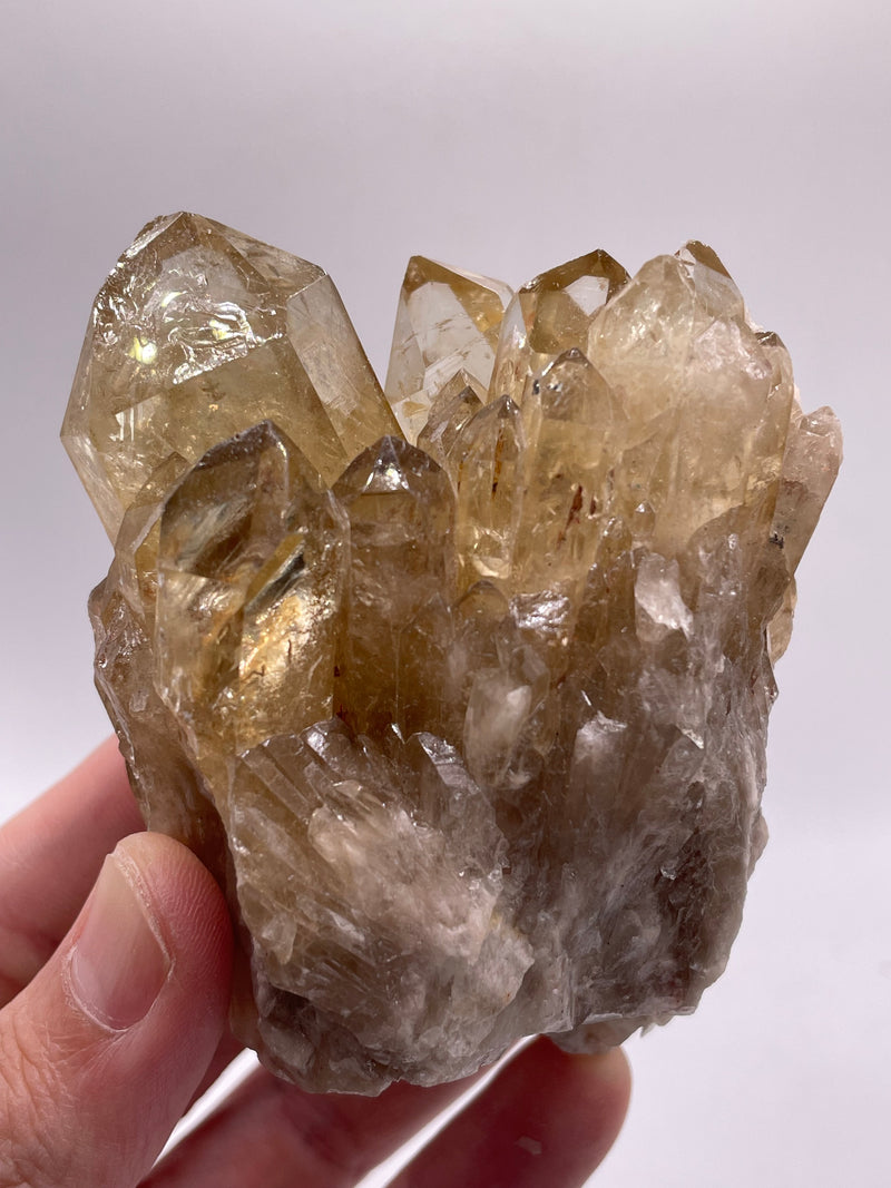 Kundalini Citrine from Lwena, Katanga, Democratic Republic of Congo