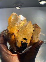 Kundalini Citrine Cluster | Luena, Katanga, Democratic Republic of Congo
