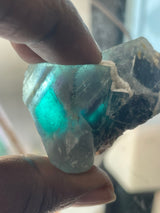Alien Invasion Fluorite, Okorusu, Otjozondjupa, Namibia "Alien Eye" like Green Fluorites - 2026 - 65.23g