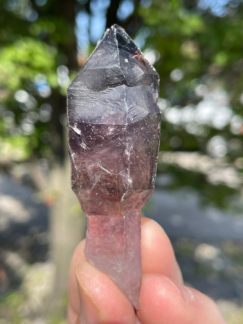 Shangaan Amethyst Wholesale Flat 24 pieces from the Chibuku mine, Zimbabwe