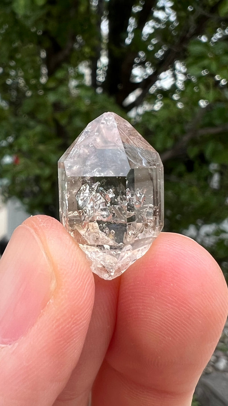 54 Piece Brandberg Quartz Wholesale Flat from the Brandberg District, Goboboseb, Erongo Region, Namibia