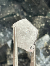 Phenakite with black tourmaline from Okuta-Didan Mine, Jos Plateau, Nigeria
