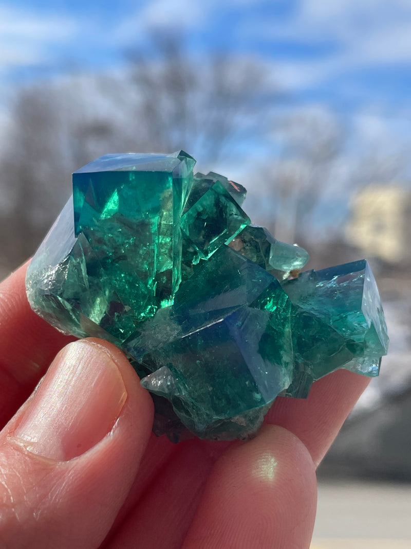 UK Fluorite from the Papa Pocket, Diana Maria Mine, England