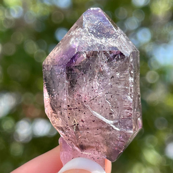 Wholesale flat Shangaan Amethyst – 622 grams, 24 Pieces from Chibuku Mine, Zimbabwe