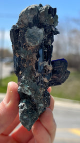Azurite from Tsumeb Mine, Oshikoto Region, Namibia