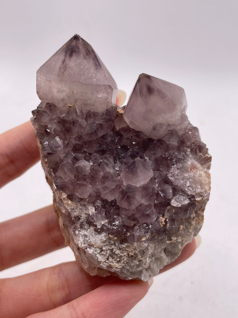 2.902 kg Wholesale Flat of Amethyst from Lutzburg, Kakamas, Northern Cape, South Africa