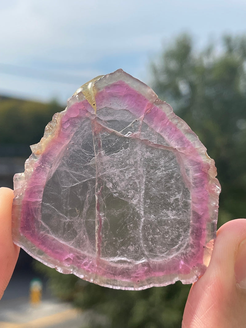 Elbaite Tourmaline from the Queen Mine, Pala Mining District, San Diego County, California