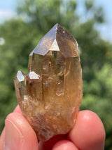 Lot of Kundalini Quartz Citrine, Democratic Republic of Congo, Lwena, Congo Citrine