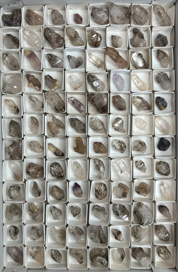 Brandberg Quartz Wholesale Flat from the Brandberg District, Goboboseb, Erongo Region, Namibia