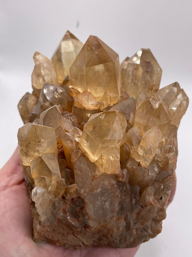 Kundalini Citrine from Lwena, Katanga, Democratic Republic of Congo