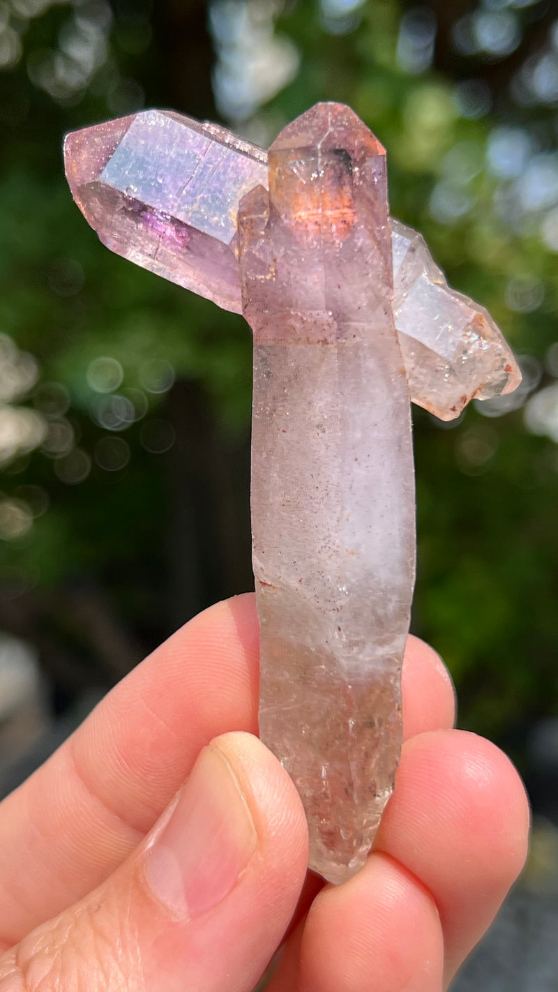 Shangaan Amethyst Wholesale Flat 18 pieces from the Chibuku mine, Zimbabwe
