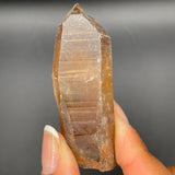 1 Medium Natural Zambian Citrine wand, Citrine Quartz From Mansa, Zambia, Citrine Points