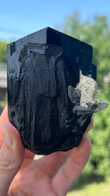 Black Tourmaline from the Erongo Mountain, Erongo Region, Namibia