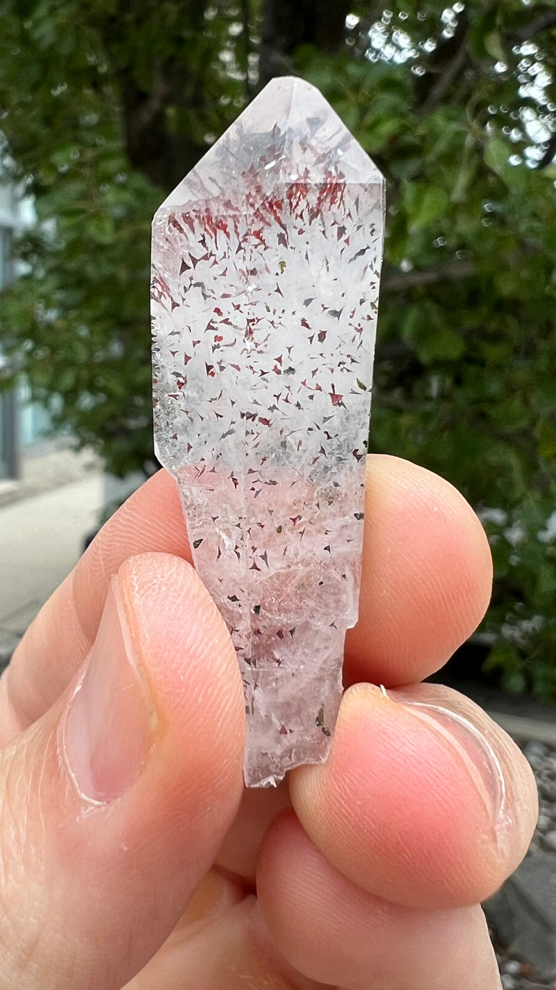 Brandberg Quartz Wholesale Flat from the Streep Mine, Goboboseb, Erongo Region, Namibia