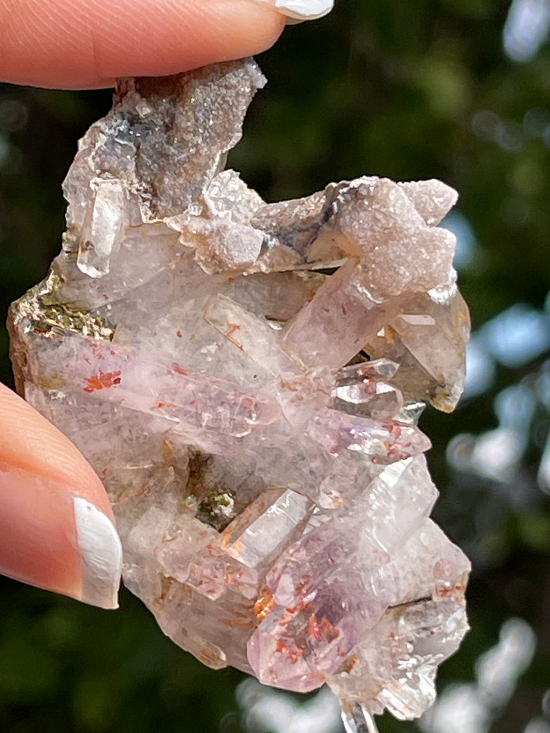 Harledote Brandberg Quartz from Goboboseb Mountain, Erongo Region, Namibia