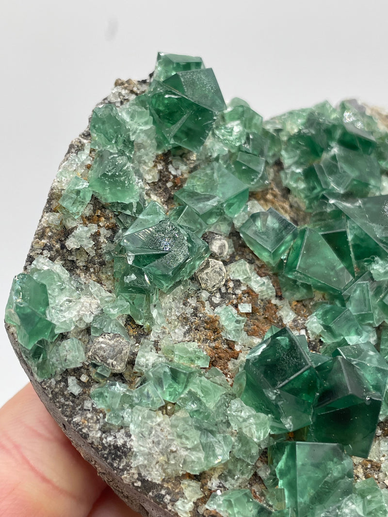 UK Fluorite from the Greedy Hog Pocket, Diana Maria Mine, England
