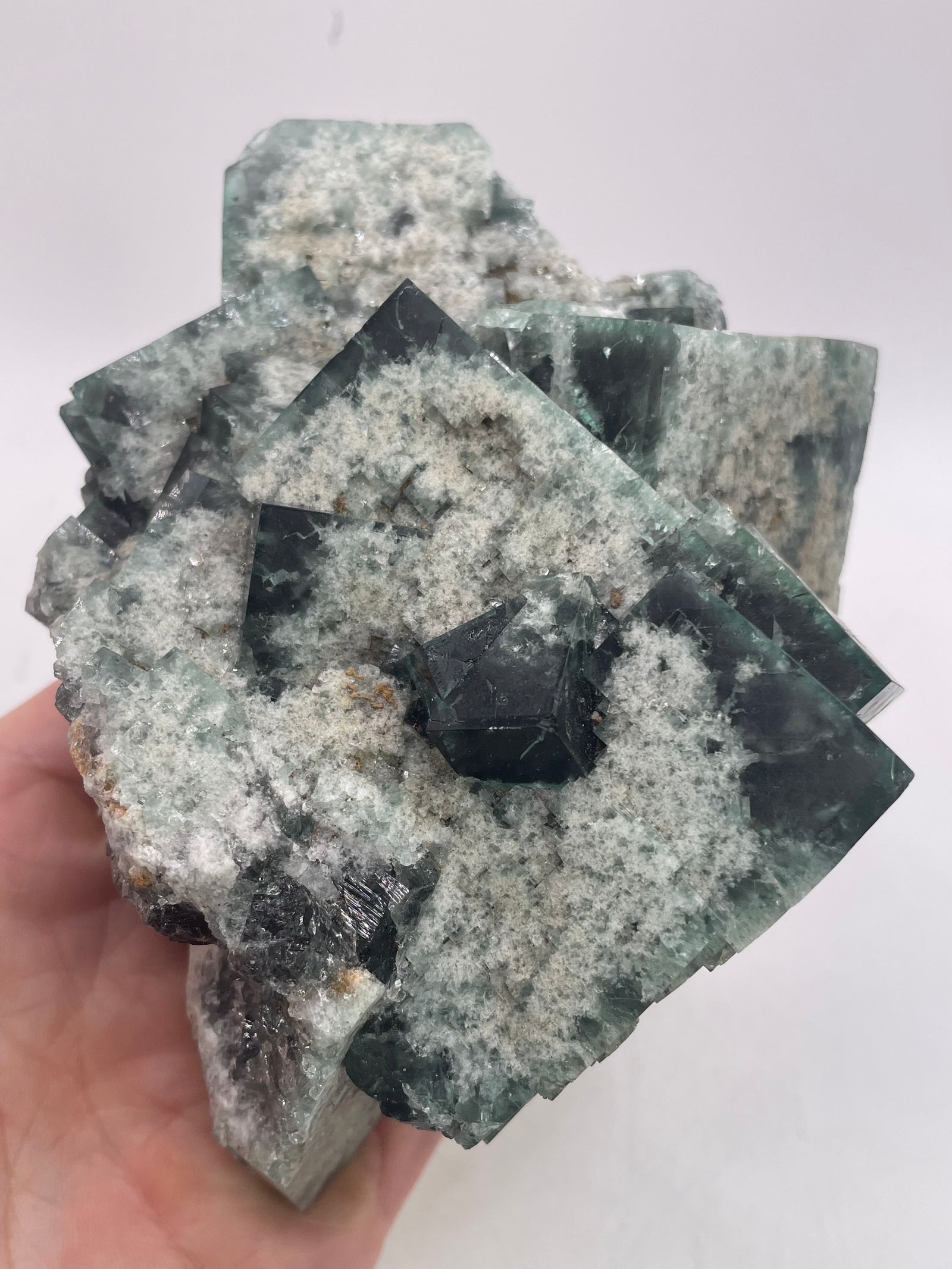 481 UK イギリス Supernova Pocket フローライト UK Fluorite from the Supernova Pocket, Diana Maria Mine, England