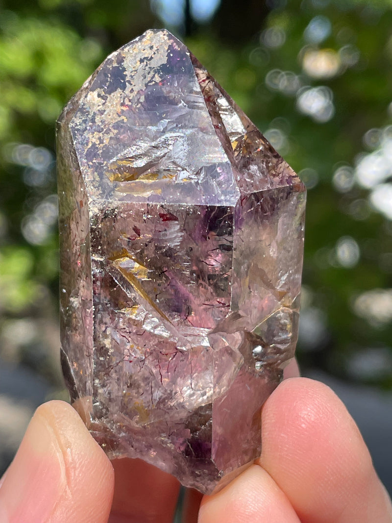 Shangaan Amethyst Wholesale Flat 24 pieces from the Chibuku mine, Zimbabwe
