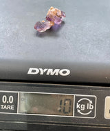 Mini Shangaan Amethyst Trio with Large Twin Scepter & Mini Matrix Growth from the Chibuku mine, Zimbabwe