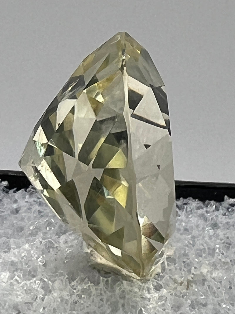 Faceted Citrine Gemstone from Mansa, Luapula, Zambia