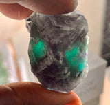 Alien Invasion Fluorite, Okorusu, Otjozondjupa, Namibia "Alien Eye" like Green Fluorites - 2026 - 23.49g