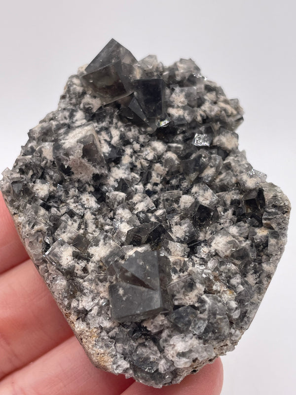 UK Fluorite from the Smoky Rabbit Pocket, Diana Maria Mine, England