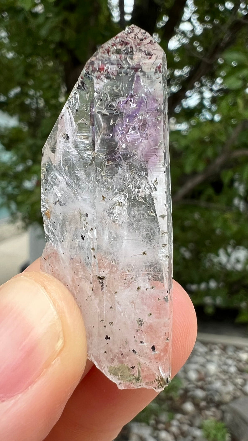 Brandberg Quartz Wholesale Flat from the Streep Mine, Goboboseb, Erongo Region, Namibia
