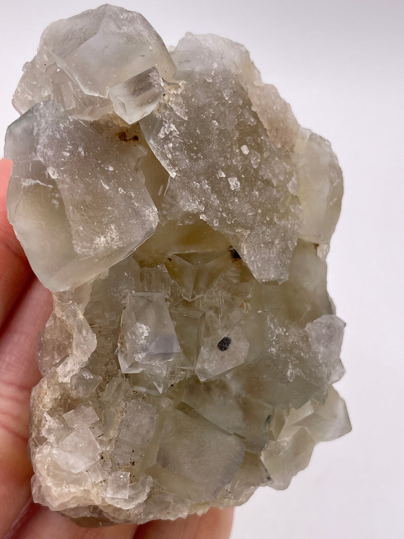 UK Fluorite double sided from the Harvest Pocket, Lady Anabella Mine, England