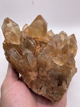 Kundalini Citrine from Lwena, Katanga, Democratic Republic of Congo