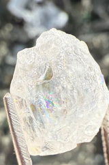 Rainbow filled Phenakite from Okuta-Didan Mine, Jos Plateau, Nigeria