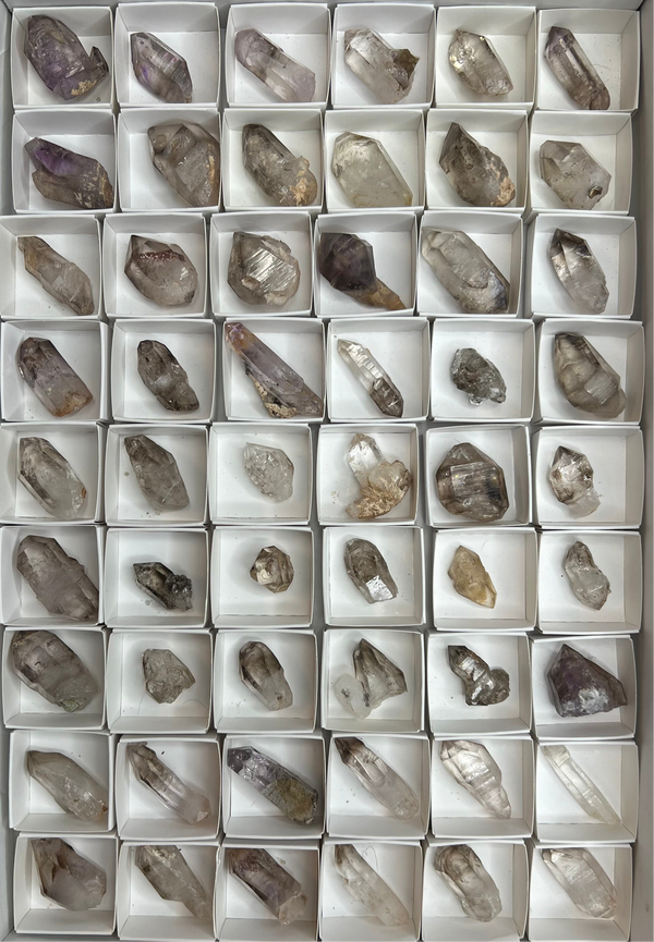 Brandberg Quartz Wholesale Flat from the Brandberg District, Goboboseb, Erongo Region, Namibia