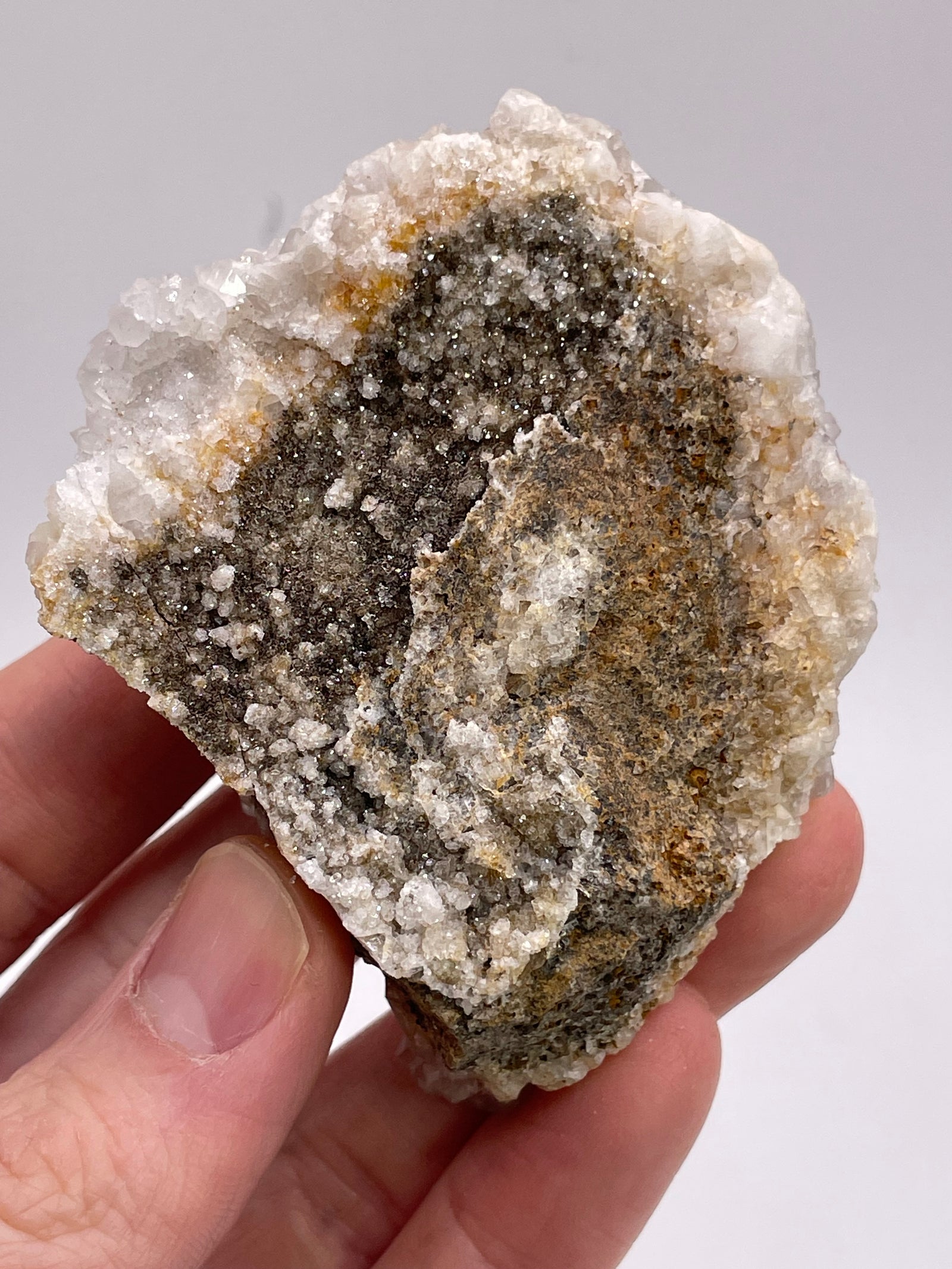 UK Fluorite with Quartz from the Bull Vein Pocket, Lady Anabella