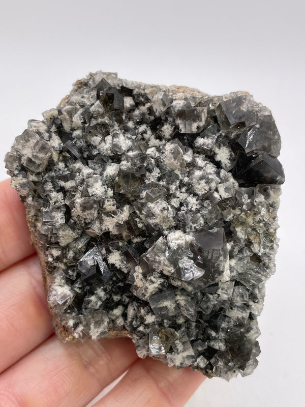 UK Fluorite from the Smoky Rabbit Pocket, Diana Maria Mine, England